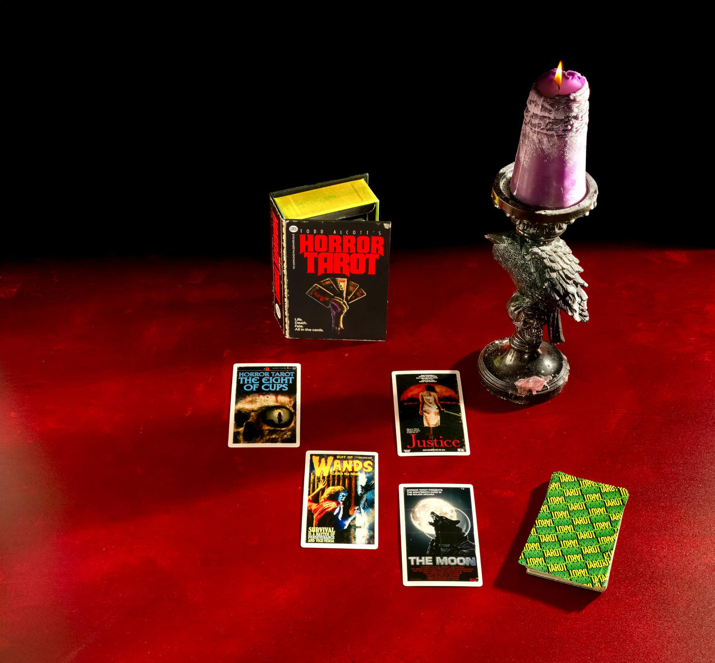 Todd Alcott Horror Tarot – 78-Card Boxed Deck by The Unemployed Philosophers Guild