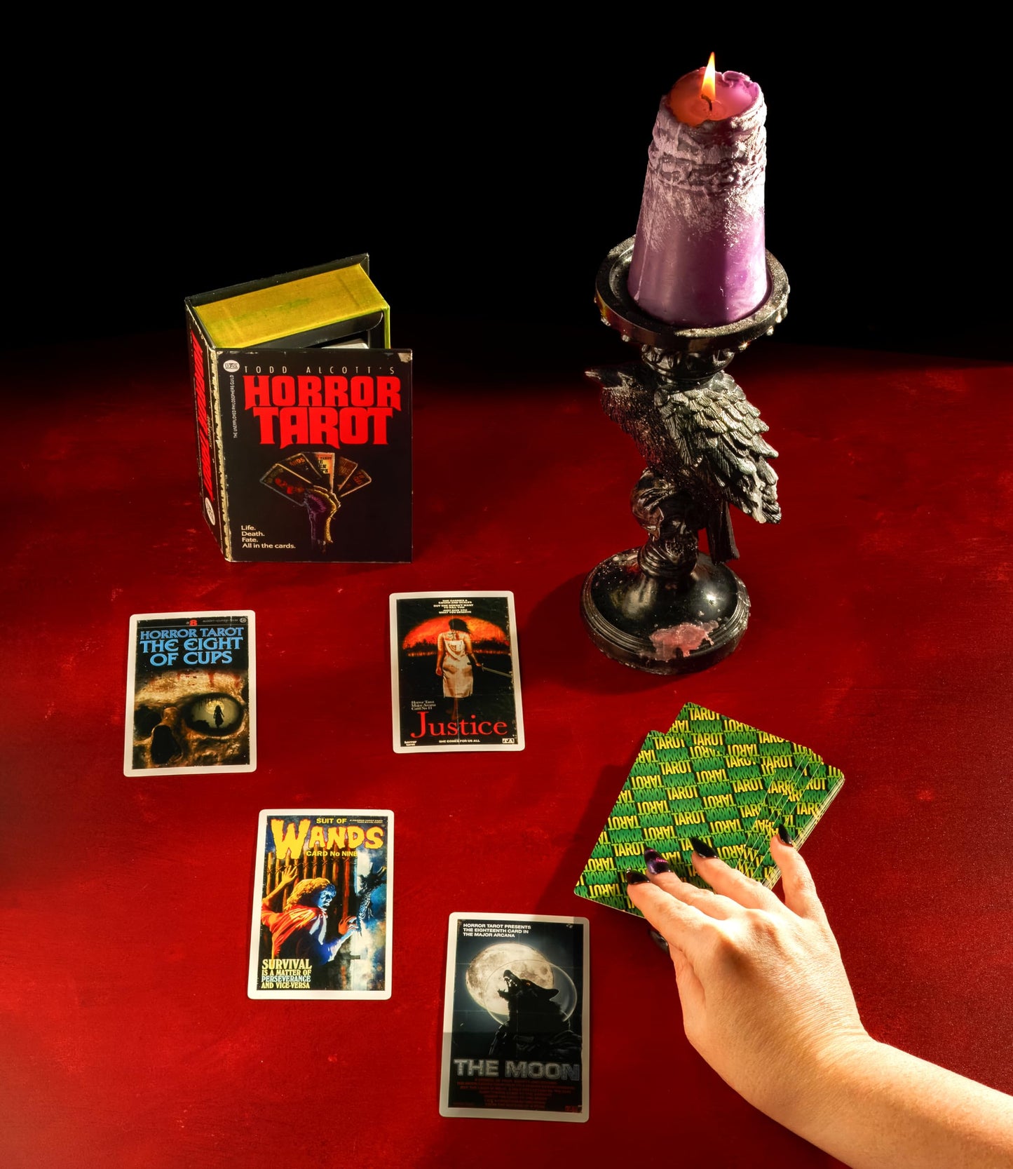 Todd Alcott Horror Tarot – 78-Card Boxed Deck by The Unemployed Philosophers Guild