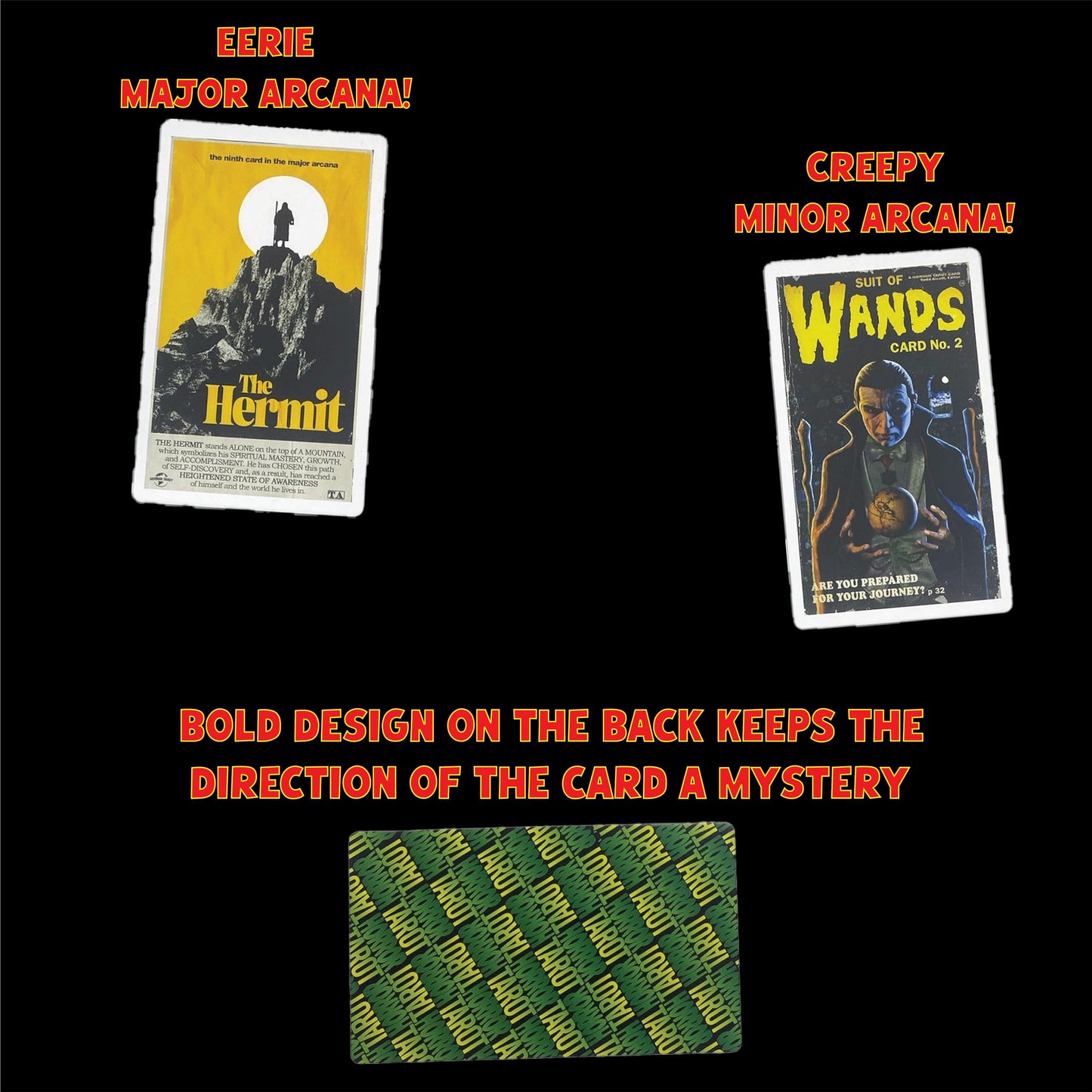 Todd Alcott Horror Tarot – 78-Card Boxed Deck by The Unemployed Philosophers Guild