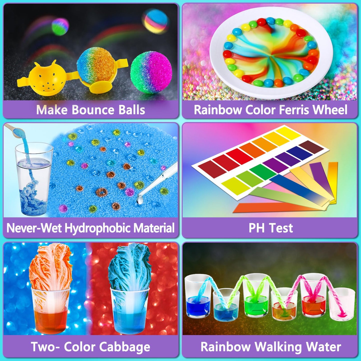 UNGLINGA 70+ Experiments Science Kit | STEM Chemistry & Physics Set for Kids