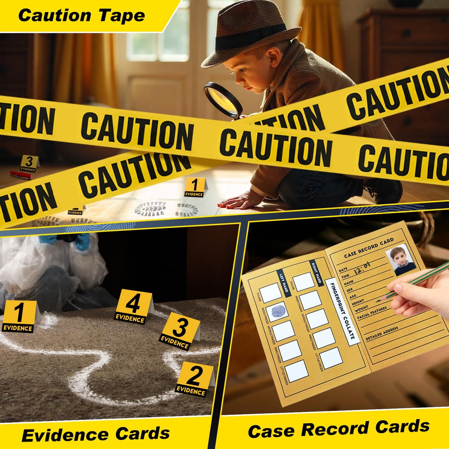 UNGLINGA Kids Spy Kit Detective Set – 20+ STEM Activities for Curious Kids (Ages 5+)