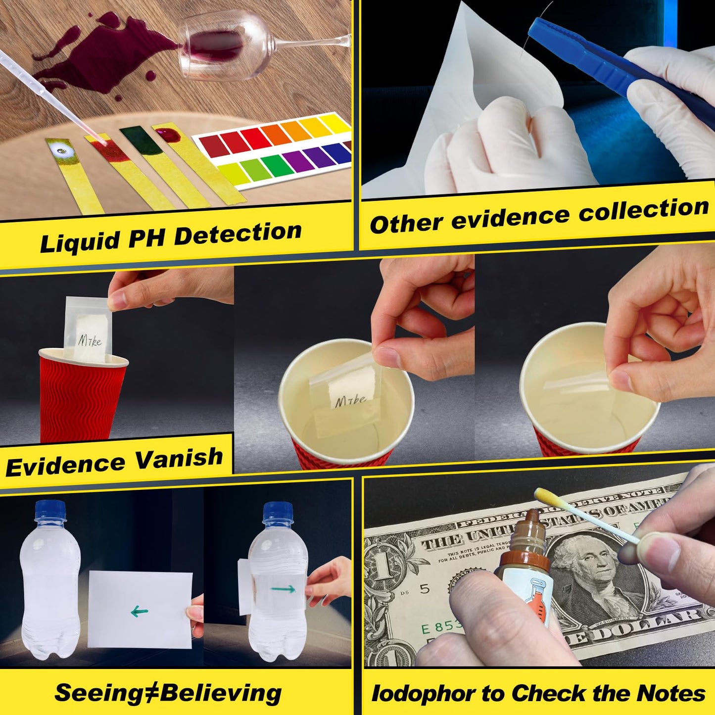 UNGLINGA Kids Spy Kit Detective Set – 20+ STEM Activities for Curious Kids (Ages 5+)