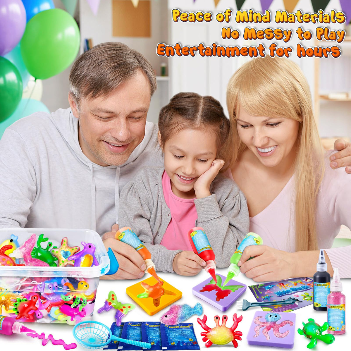 UNGLINGA Magic Water Elf Toy Kit – 18 Colors Craft & Creative Toys for Kids Aged 5–12