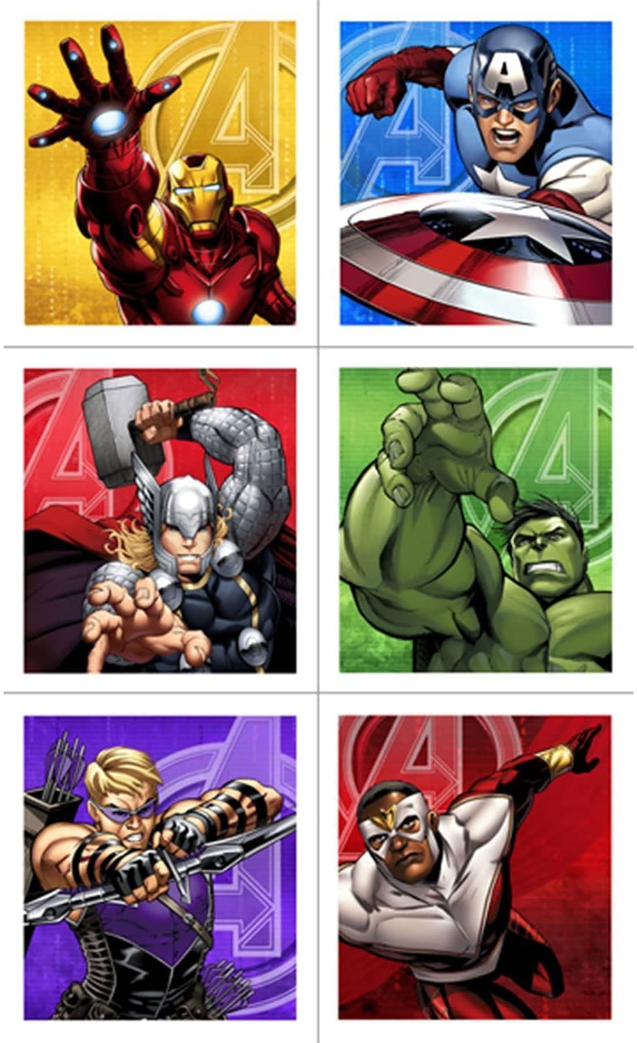 Unique Avengers Birthday Party Supplies Favor Bundle – 8 Loot Bags, 8 Bracelets, 8 Pencils, 12 Tattoos, 24 Stickers