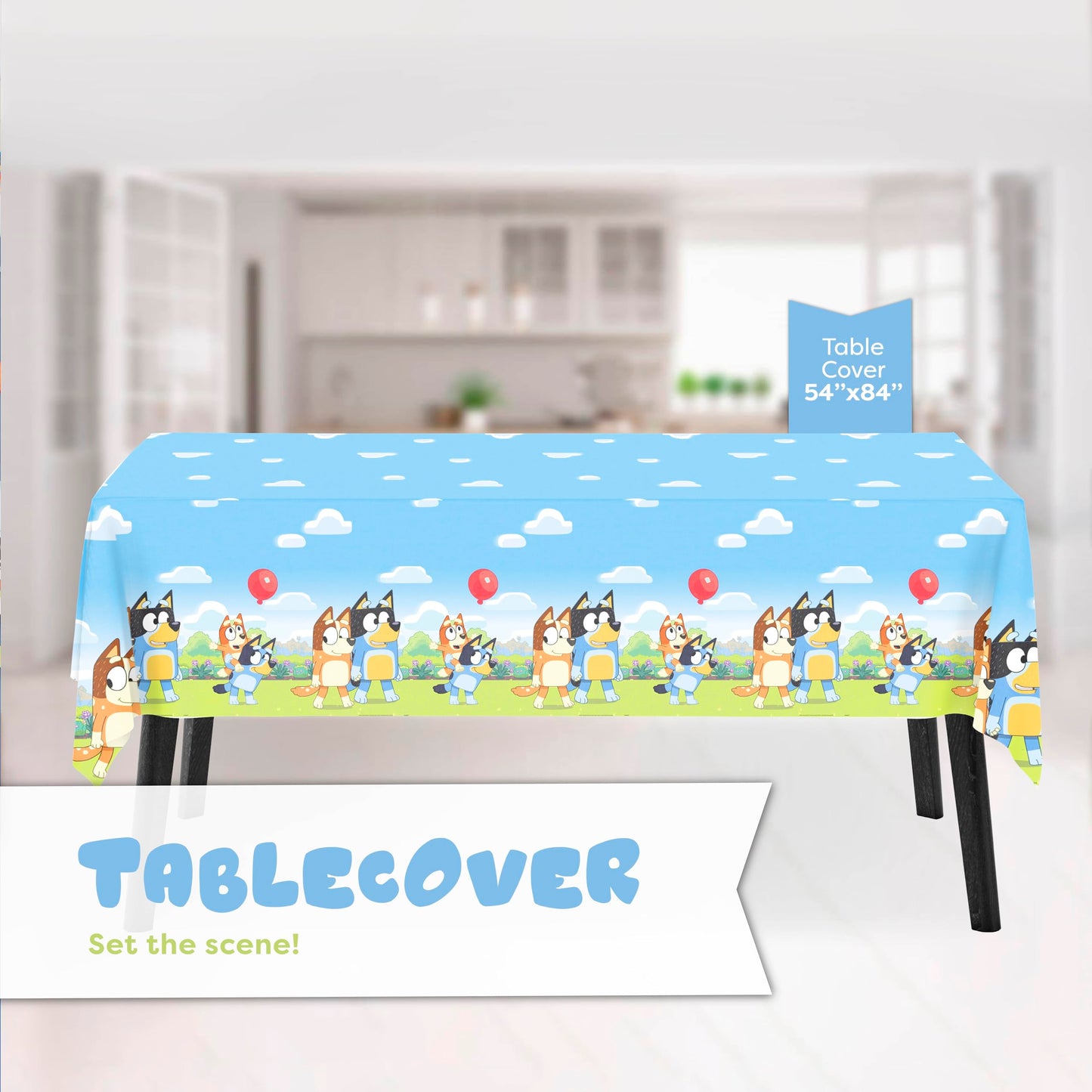 Unique Bluey Birthday Decorations – Officially Licensed Party Pack for 16
