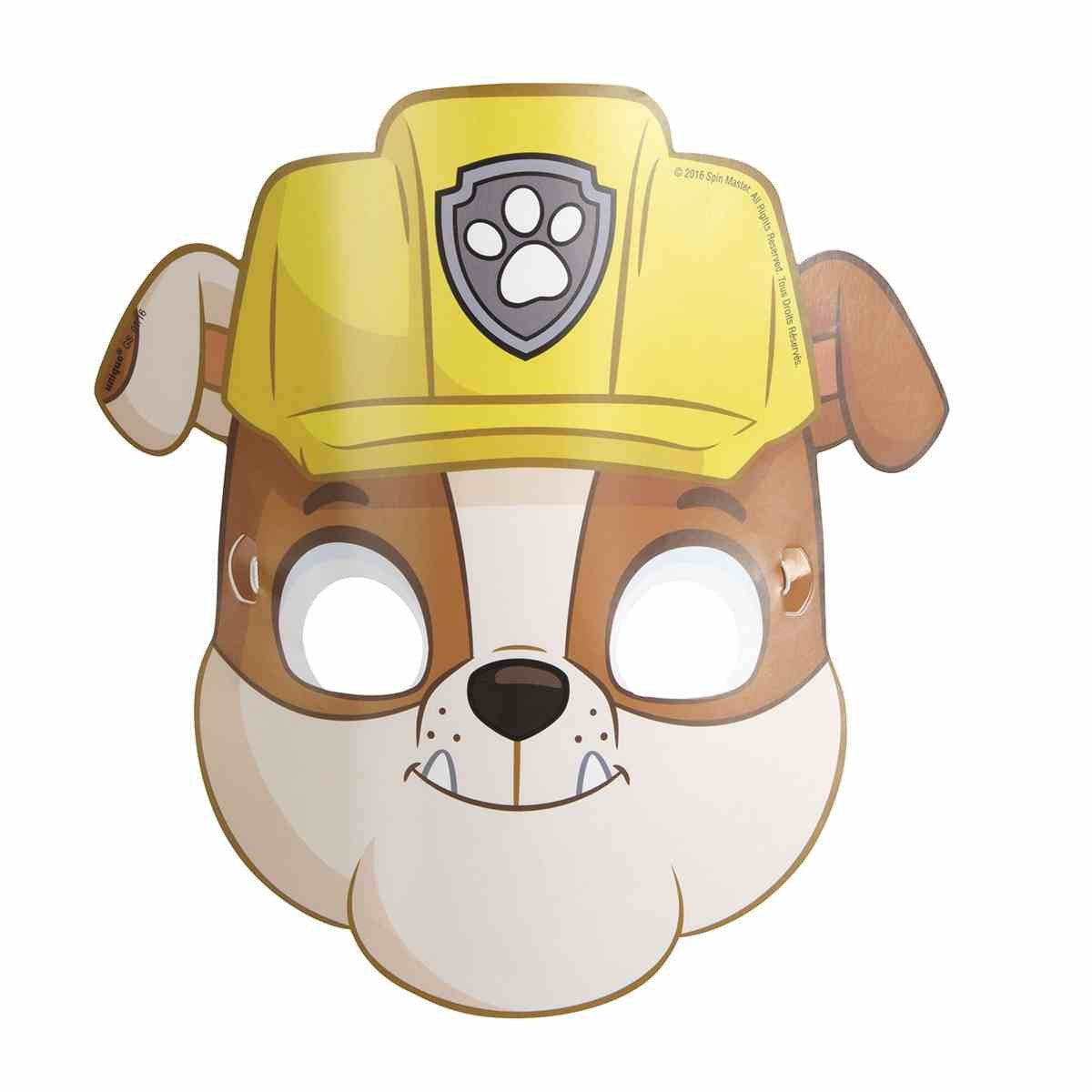 Unique Paw Patrol Party Masks (8 Pack) – Durable, Fun Favors for Kids' Themed Parties
