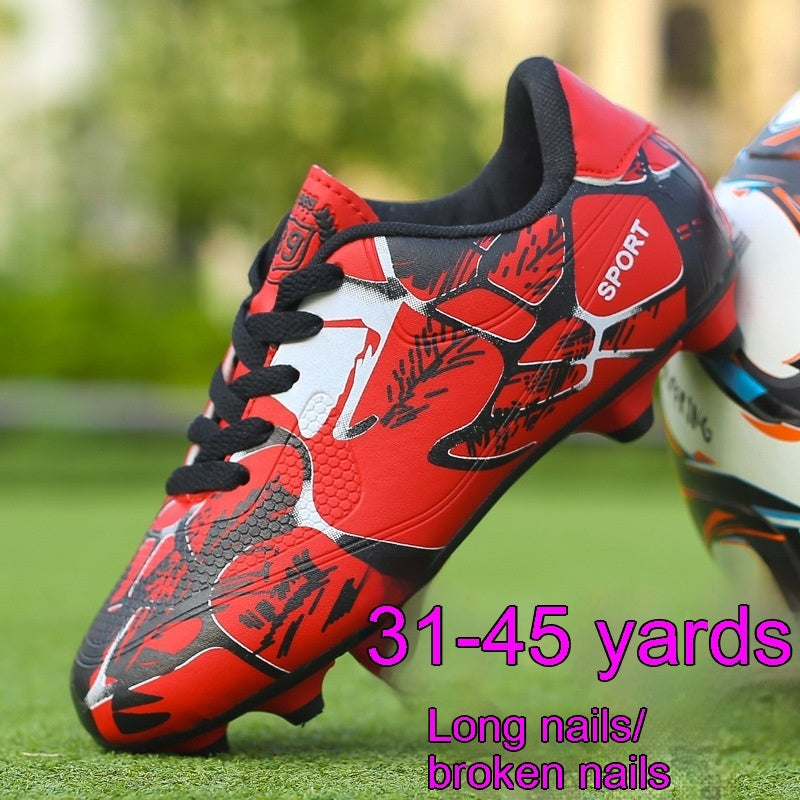 Unisex Premium Sneakers, Leather Surface Soccer Shoes