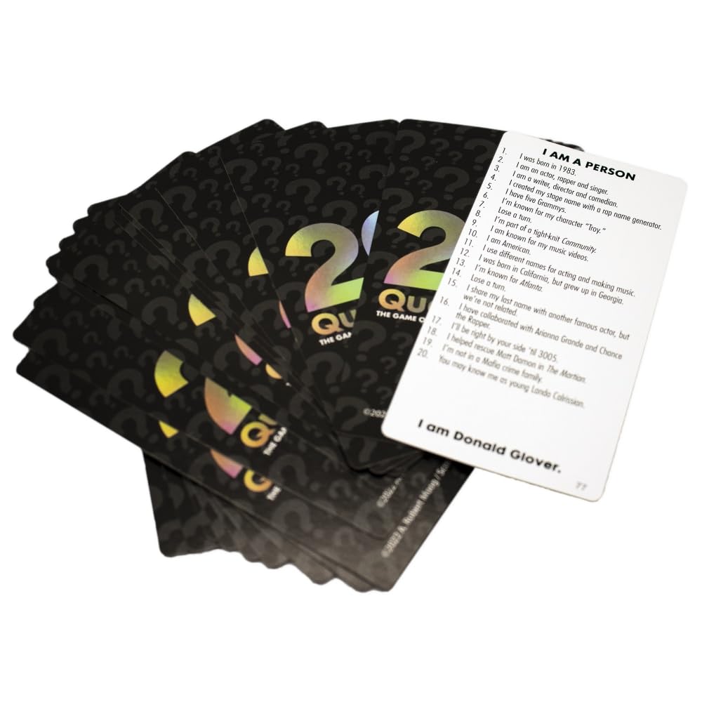 20 Questions: The Original Game of People Places and Things | University Games