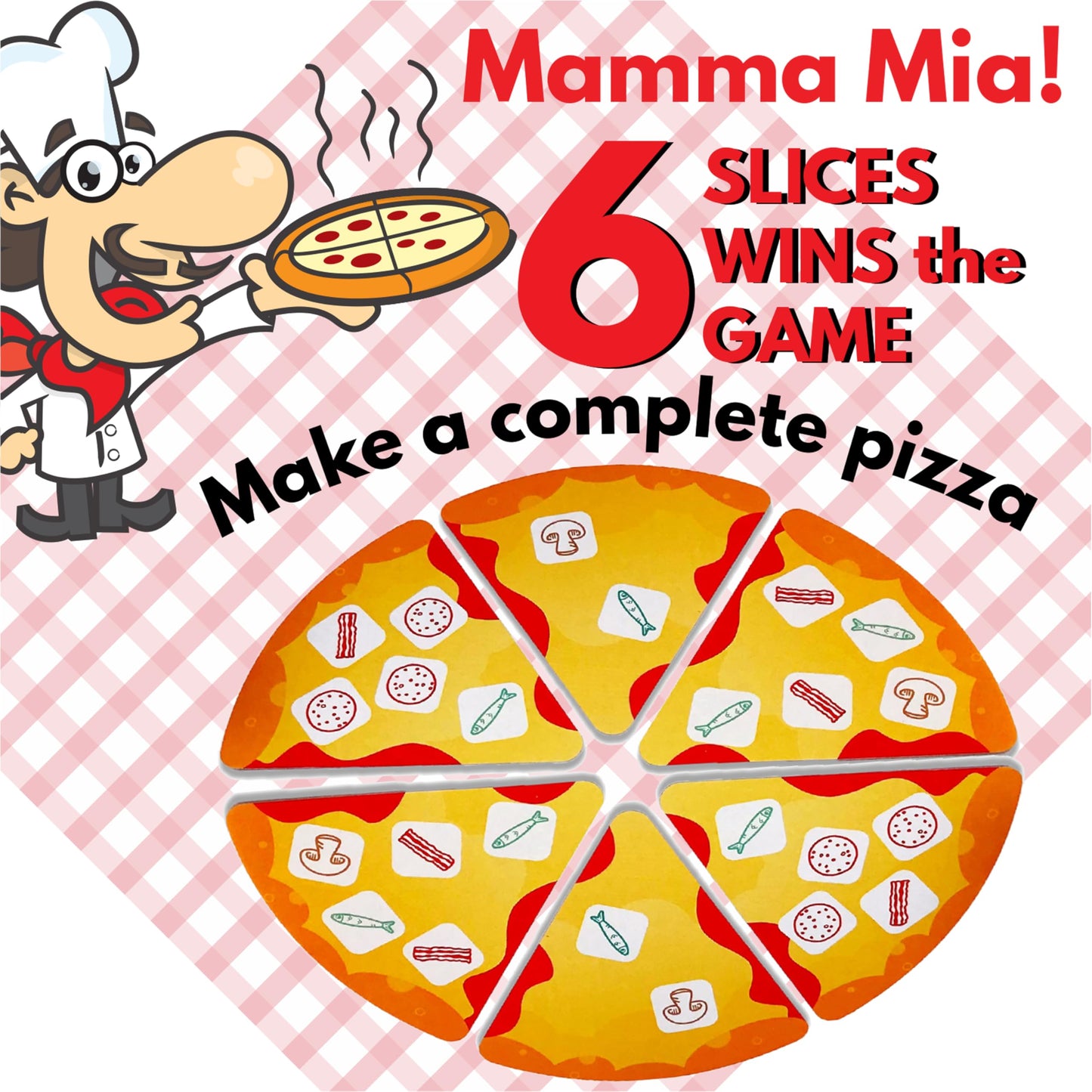 Pizza Party Dice Game by University Games | Quick 2-Player Family Fun