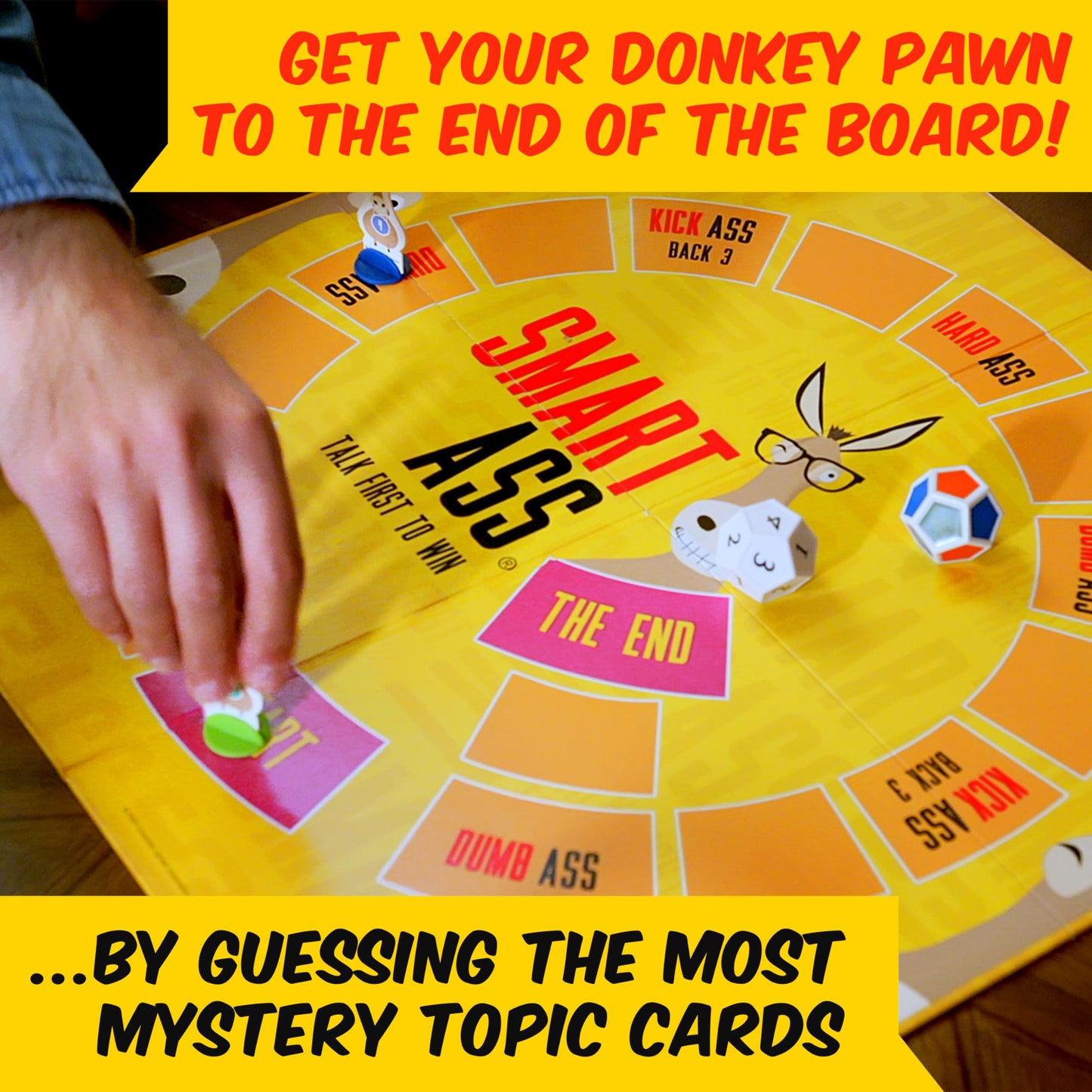 University Games Smart Ass Trivia: The Ultimate Who, What, Where Party Game | Ages 12+ | 2-6 Players