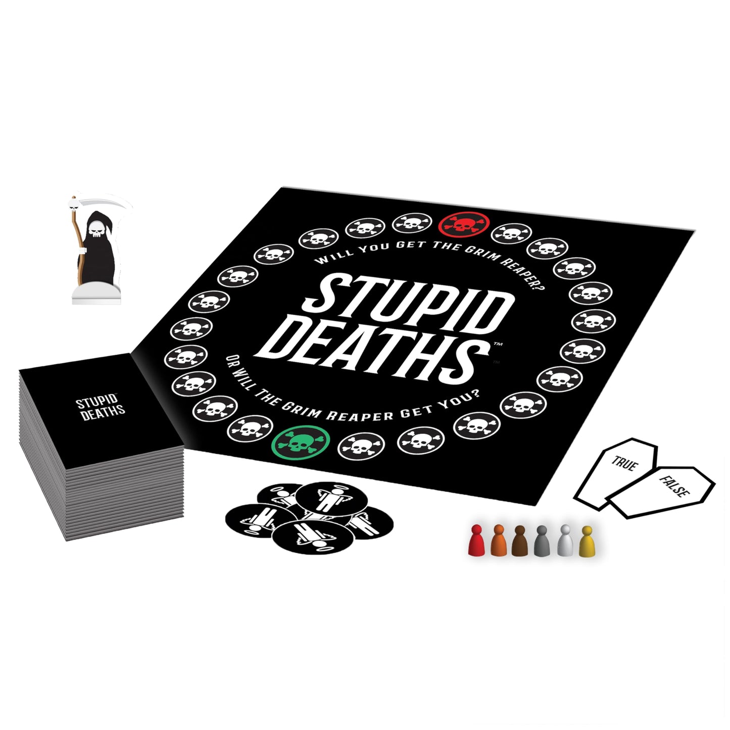 Stupid Deaths The Party Game - University Games (Ages 12+) 01404