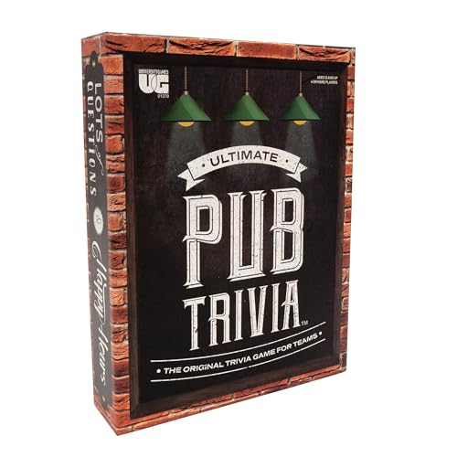 University Games Ultimate Pub Trivia - Team Trivia Game for 4+ Players (Ages 12+)