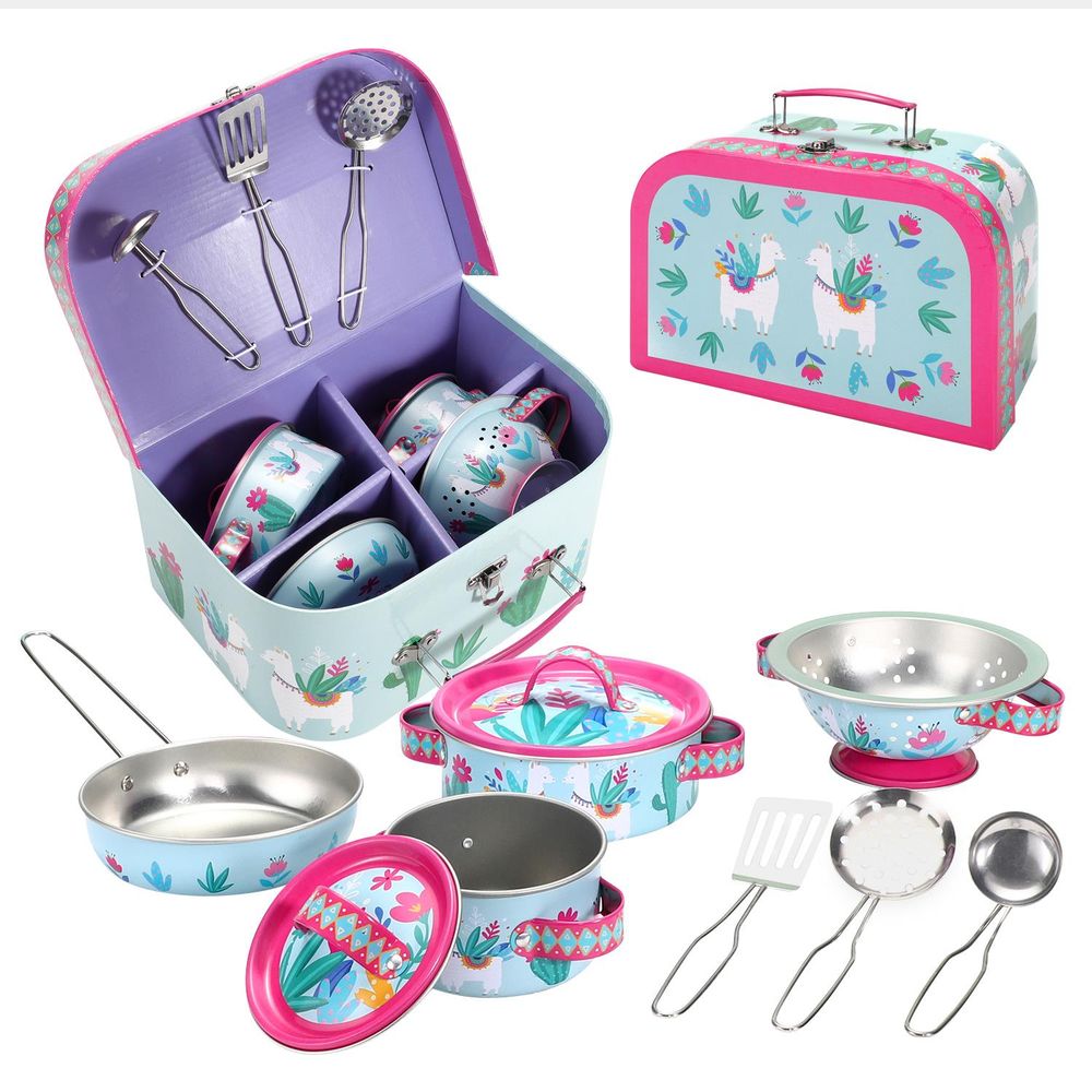 SOKA LLAMA KITCHENWARE SET - Perfect Toy for Imaginative Play