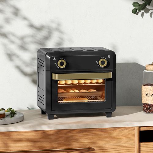 HOMCOM 10L Air Fryer Oven, Electric Oven, Grill, Roast, Bake, 1000W