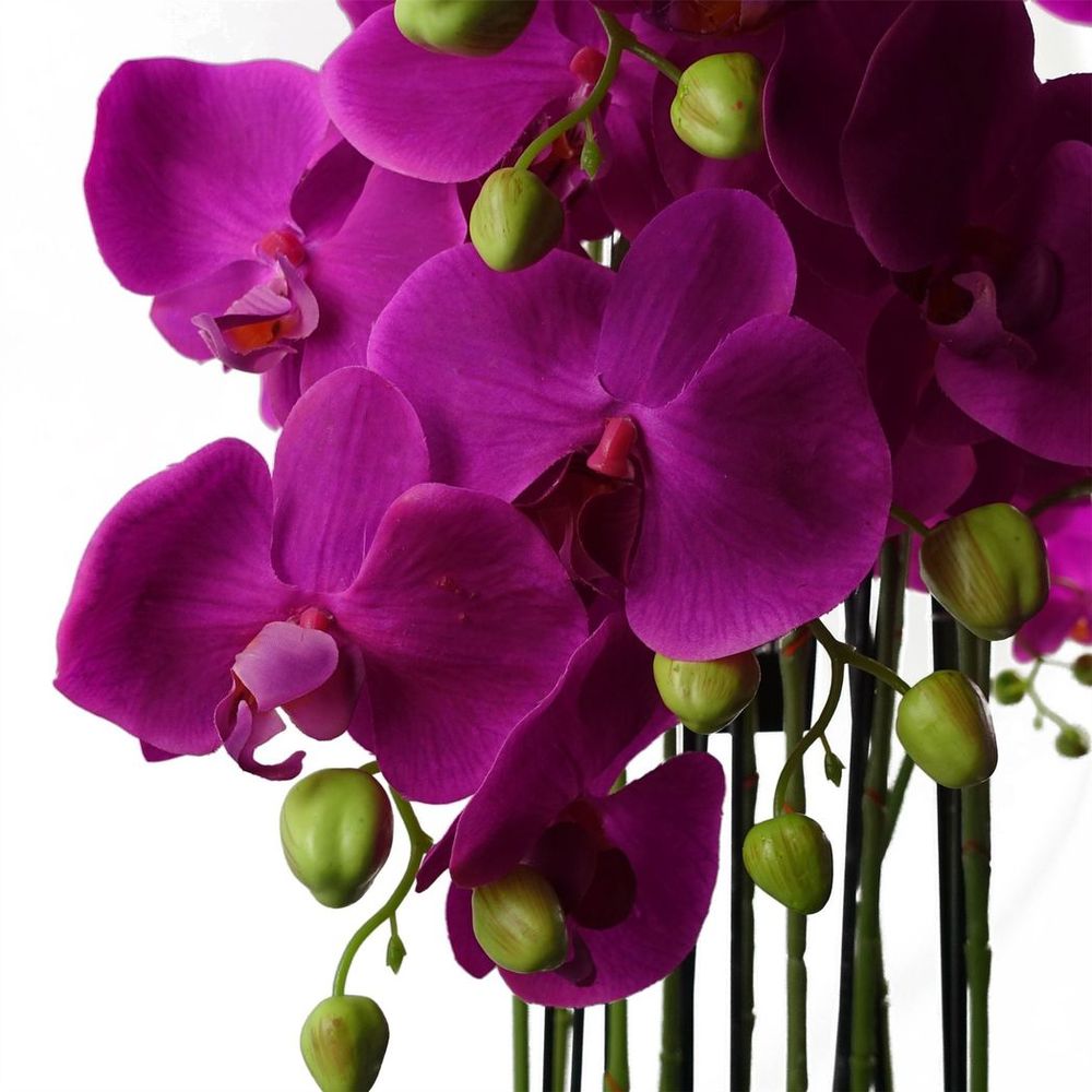 150cm Giant Purple Orchid Plant Artificial REAL TOUCH 189 flowers - Best Quality