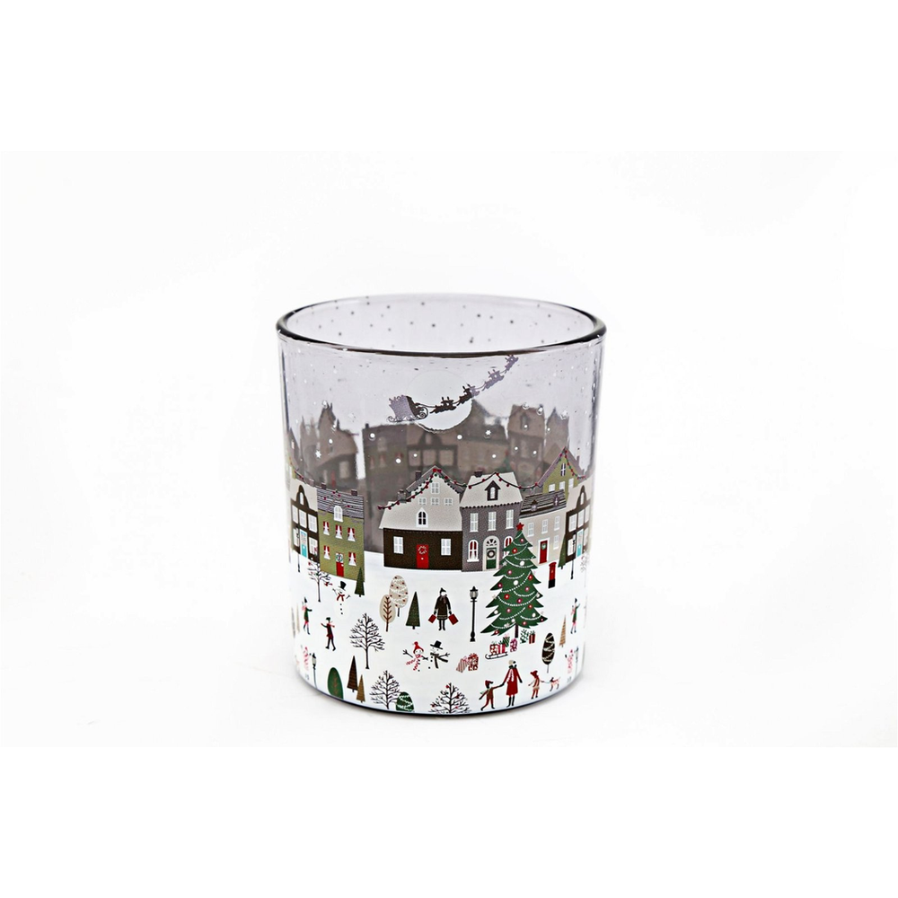 Stunning Christmas Market Themed Tealight Holder