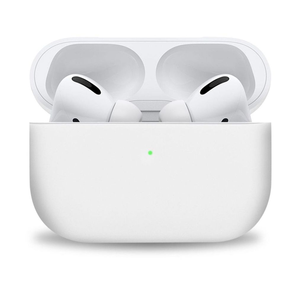 Premium Scratch-Absorbing Airpods Pro Case, White, 1pk