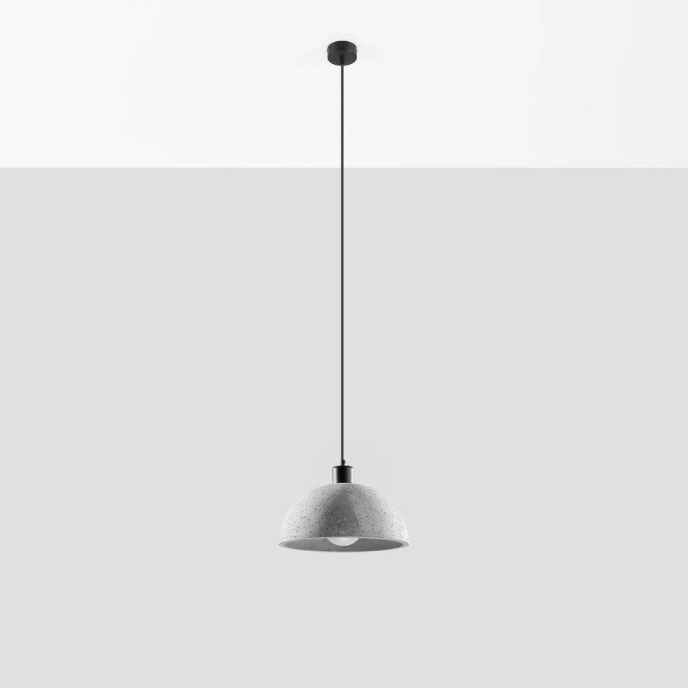 Elegant Industrial Pendant Lamp | Pablito Design | Concrete Texture | E27 Socket
