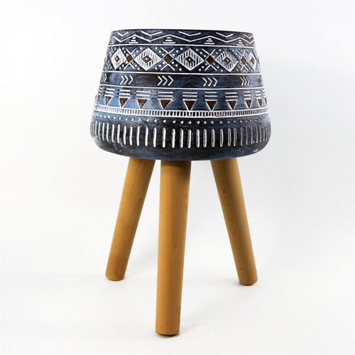 44cm x 26cm  Aztec Blue Composite  Large Planter