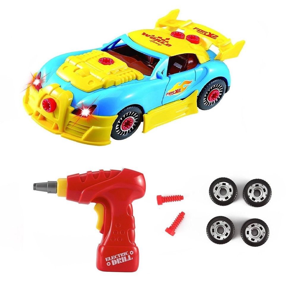 SOKA TAKE APART CAR KIT 0007619: Dismantle & Rebuild for Hours of Fun! STEM Toy with Realistic Design. Certified Quality.