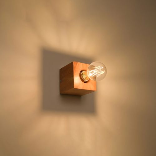 Wall lamp wood Ariz Scandinavian Design E27