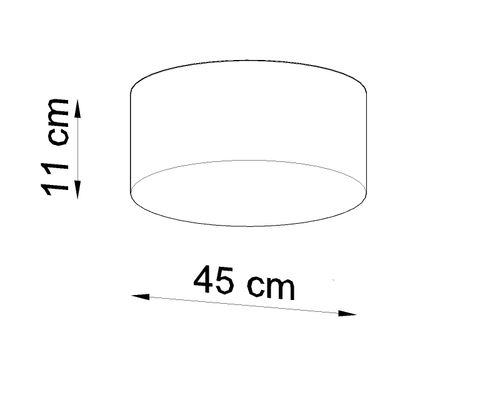 Wall Lamp ARENA Black Round Shape Loft Design LED E27
