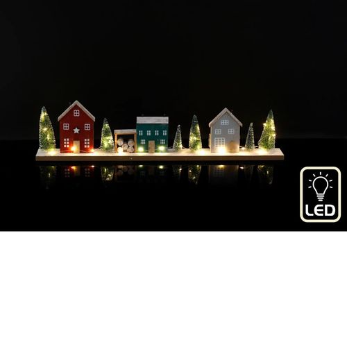 Led Christmas House & Tree Decoration 60cm