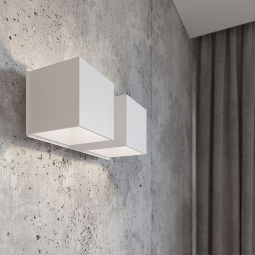 Wall lamp aluminum Quad modern Design G9