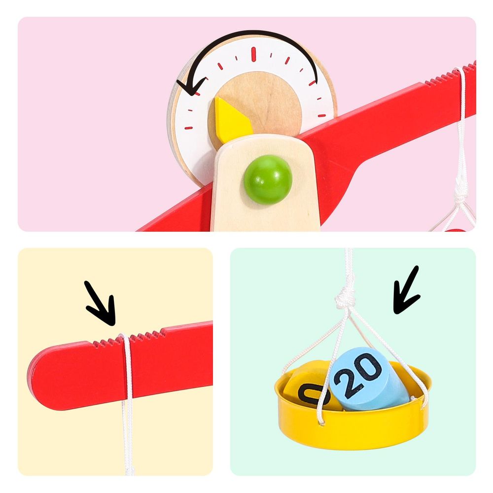 SOKA Wooden Balancing Toy: Early Learning, High Quality, Certified Safety - Perfect Gift for Kids