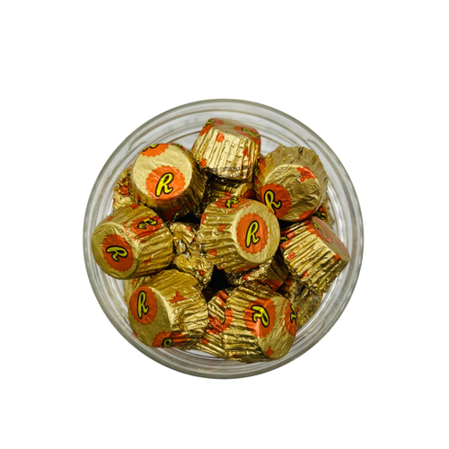 Simway Sweets Jar 755g - Reese's Peanut Butter Cups - Individually Wrapped American Chocolate - Approximately 70 Pieces
