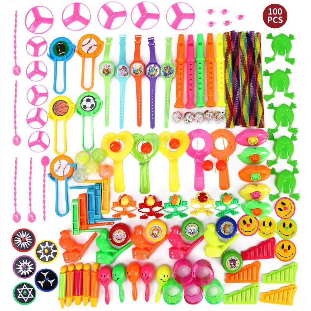 SOKA 100PCS PARTY BAG: Assorted Toys for Memorable Occasions