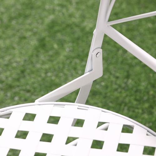 3 Piece Garden Bistro Set w/ Mosaic Top for Patio, Balcony, Poolside