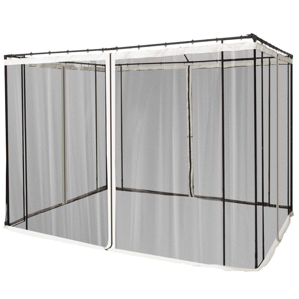 Universal Replacement Mesh Netting Screen Walls fits 300cm x 300cm Gazebo
