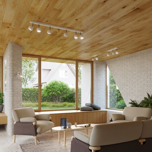 مصباح حائط فولاذي بتصميم عصري Oculare بقاعدة GU10