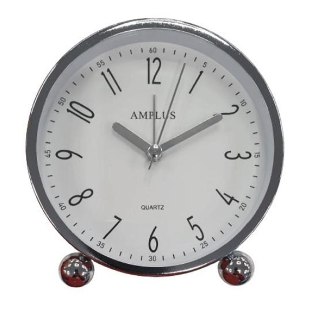 Amplus White Alarm Clock - High-Quality and Reliable