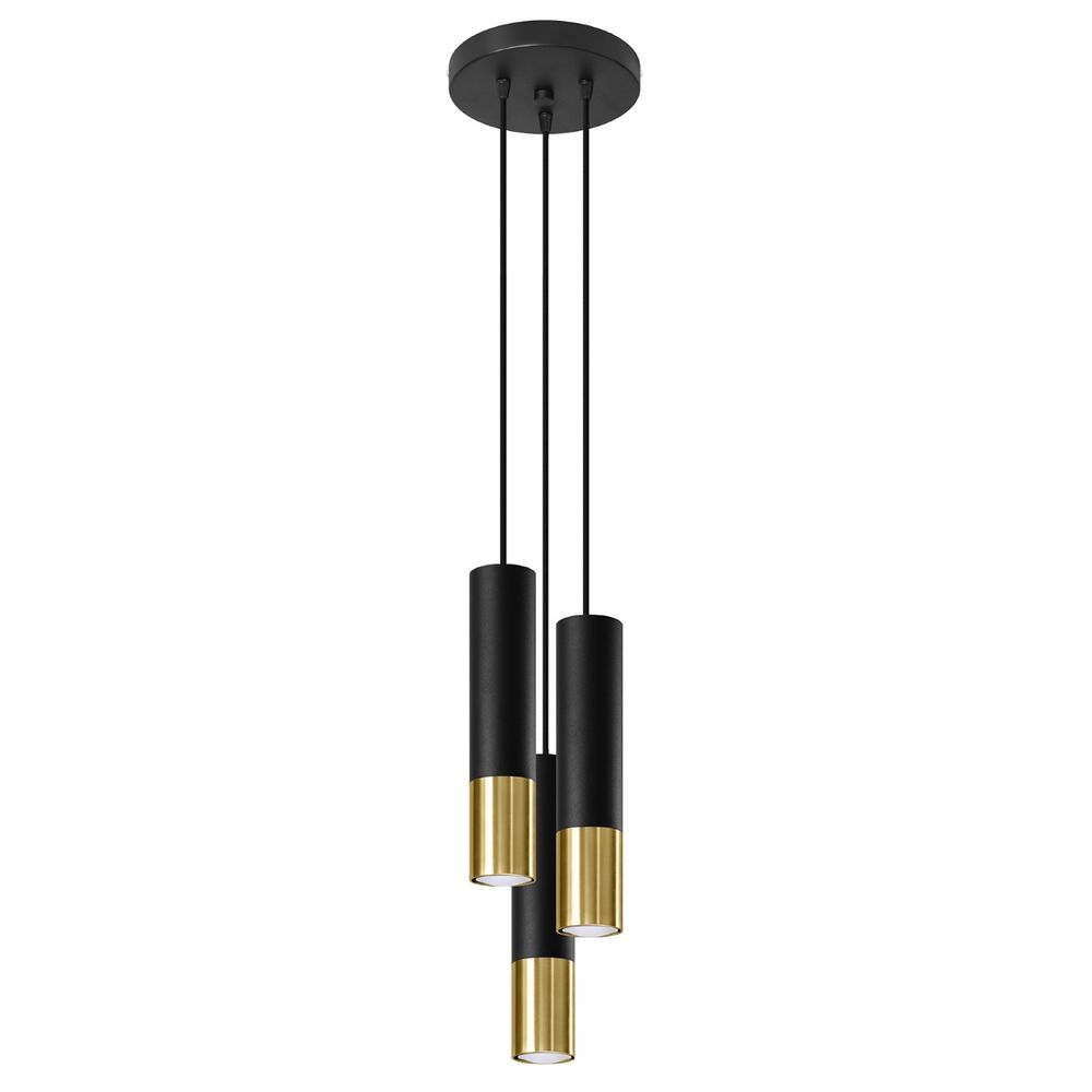 LOOPEZ Pendant Lamp - Modern Steel Design - Quality GU10 Bulb