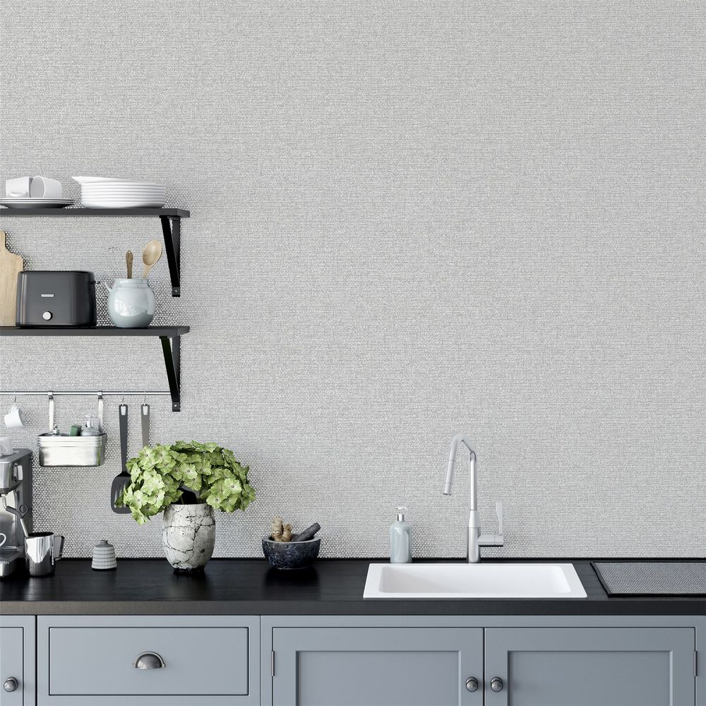 Premium Quality Calico Plain Grey sw12 - Best Seller!