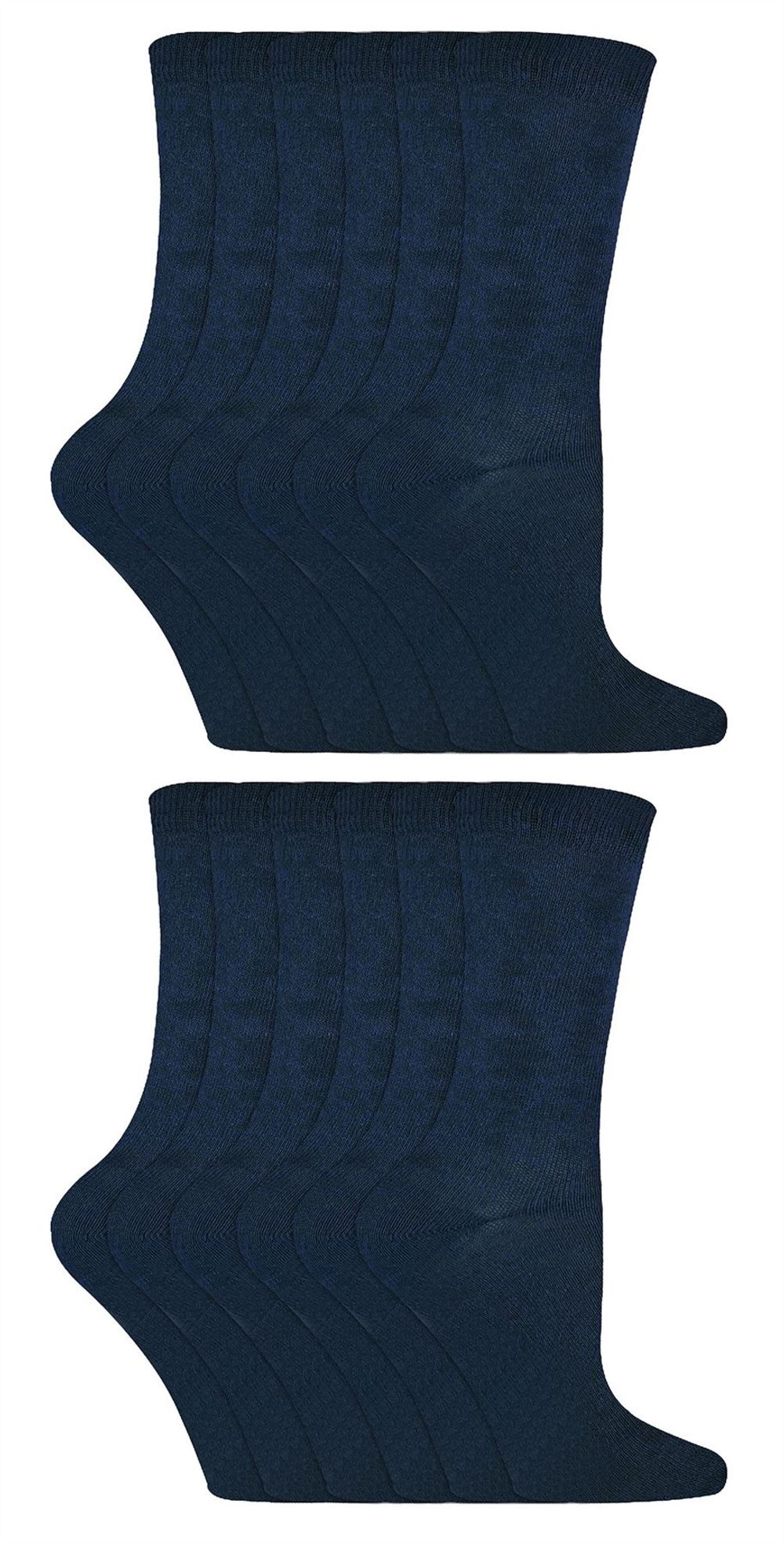 Sock Snob 12 Pair Value Pack Kids Bamboo Socks