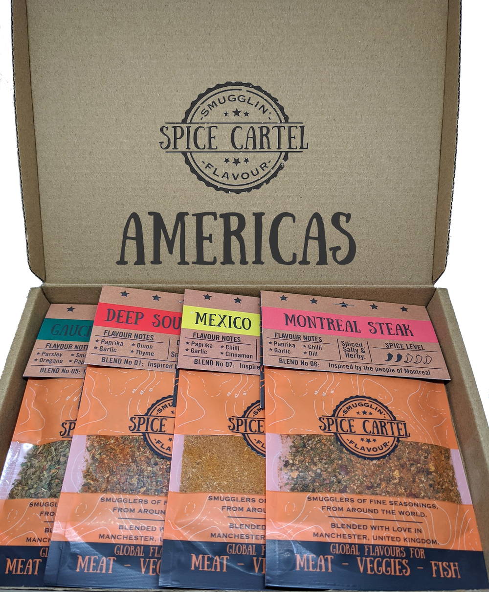 Americas Spice Gift Box | Flavours From North & South America