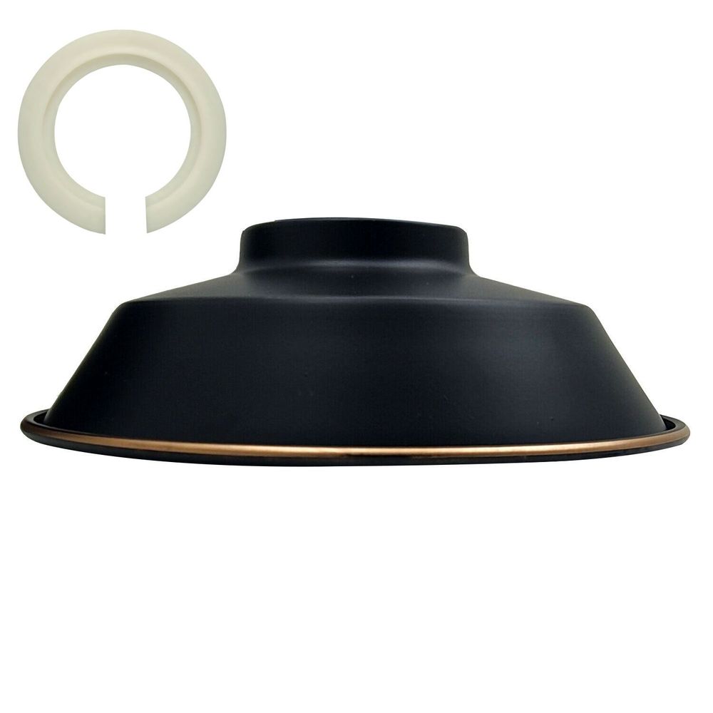 Retro Style Light Shades Modern Ceiling Pendant Lampshades Metal Various Colors