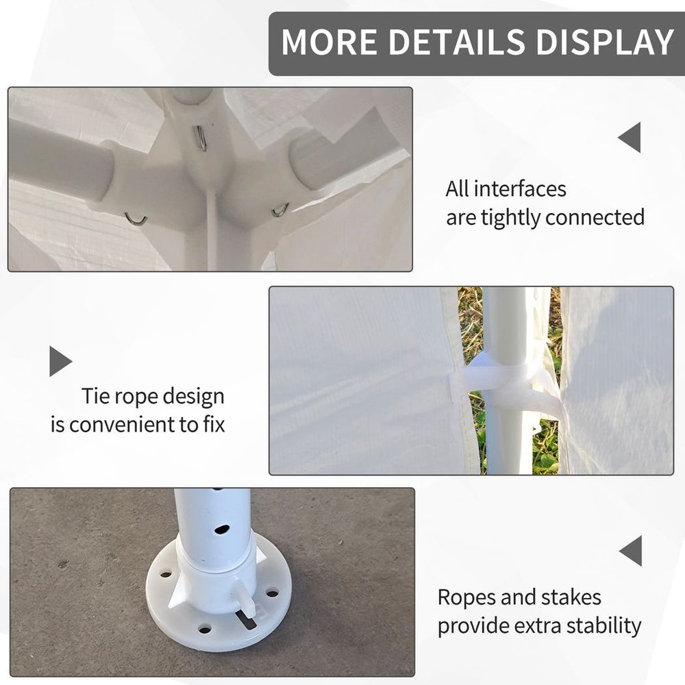 High Quality 3x4m Garden Gazebo Canopy Tent - Perfect for Outdoor Events and Parties!