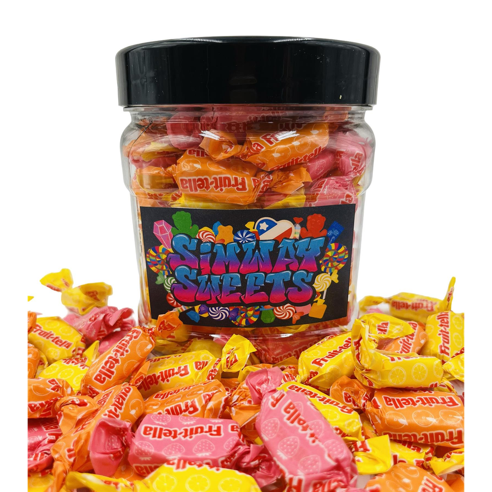 Premium Fruitella Chews x 85 | Deliciously Packed in a Reusable Jar | Fresh Stock | Fast Delivery