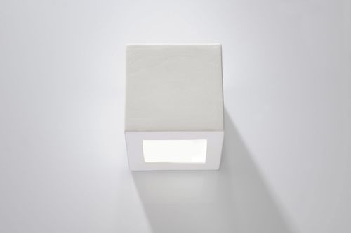 Wall Lamp Ceramic LEO Simple Classic Design Paintable LED27
