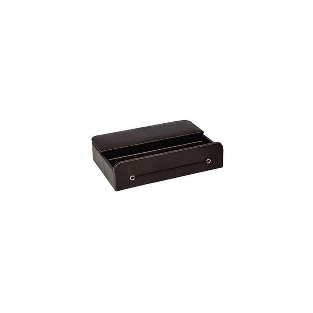Jacob Jones Grey Valet Tech Charging Cable Stand with Dark Grey Lining Tablet or Smartphone Holder 73809