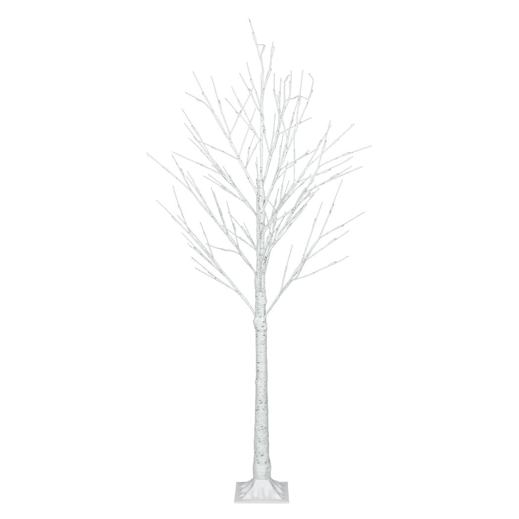 6FT Snowflake Christmas Tree with 96 LED Lamp