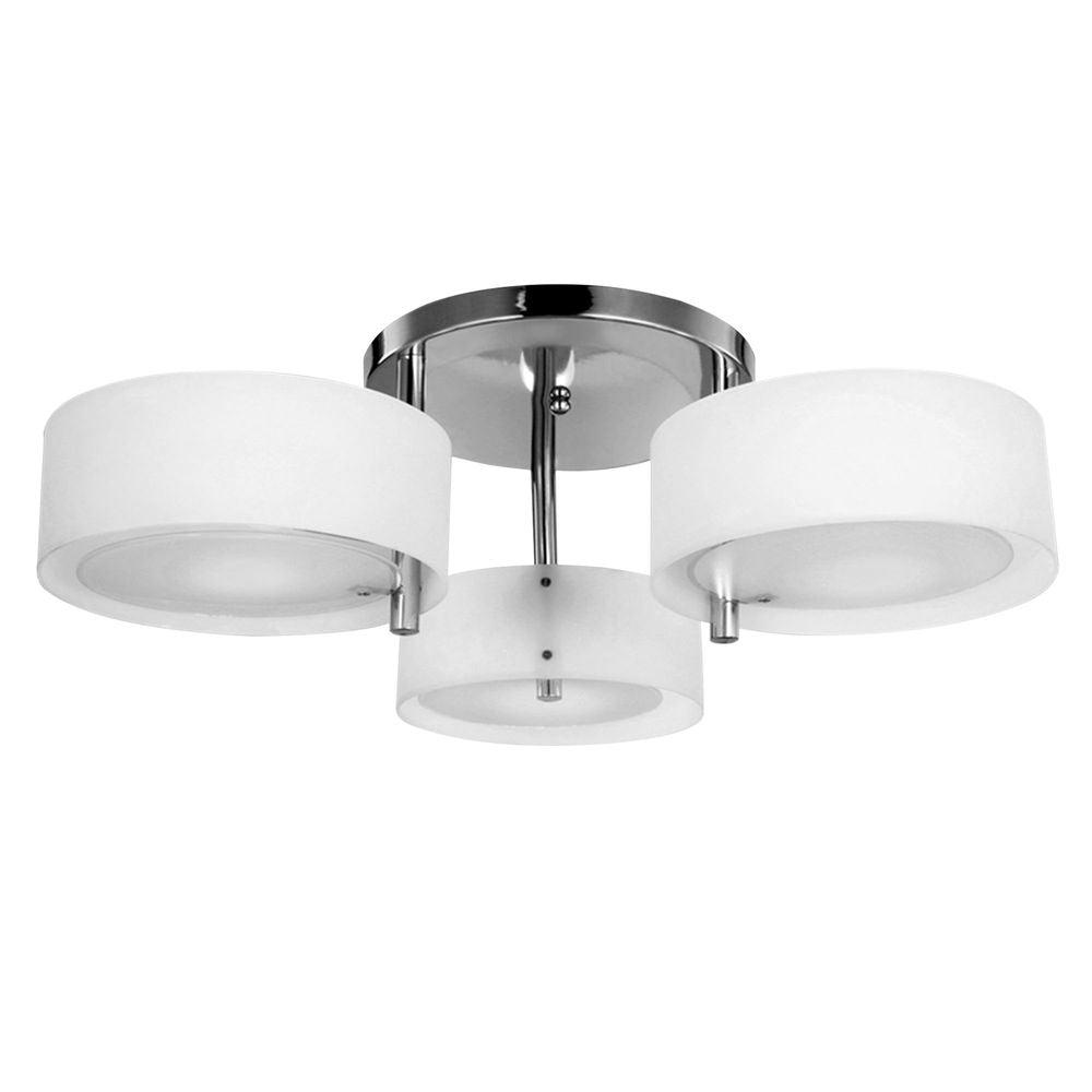 3 Lights Acrylic Lamp Light Indoor Pendant Chandelier Flush Mount