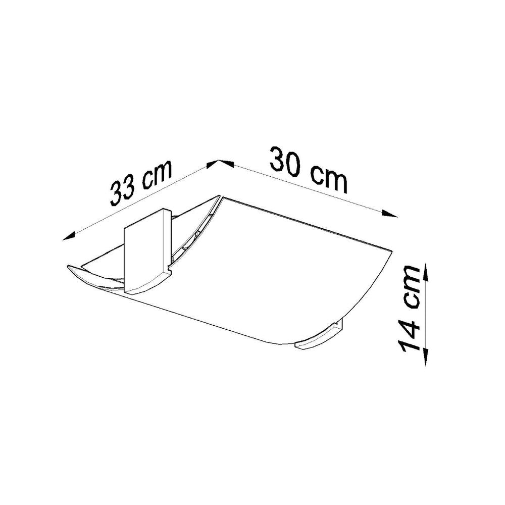 Emilio Modern Design Ceiling Lamp - Wood & Glass - High Quality E27