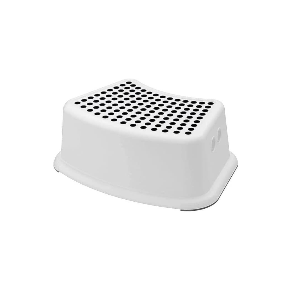 Sterun Plastic Child Foot Step Stool Anti-Slip Cover on Top For Children Practical Non-Slip Toilet Step | Toilet Steps For Toddlers | Step Stool | Toddler Step Stool | Toilet Seat & Step (Black)