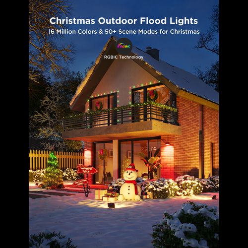 GOVEE OUTDOOR FLOOD LIGHT 4 PK FOR H7060