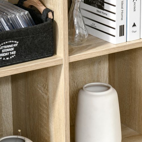 HOMCOM Cubic Cabinet Bookcase Storage Shelves for Home Office